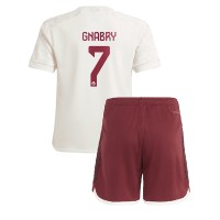 Bayern Munich Serge Gnabry #7 3rd trikot Kinder 2023-24 Kurzarm (+ Kurze Hosen)